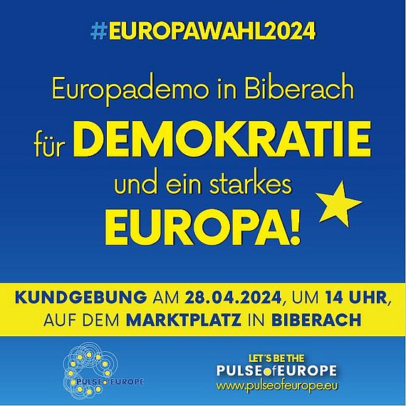 Europademo in Biberach